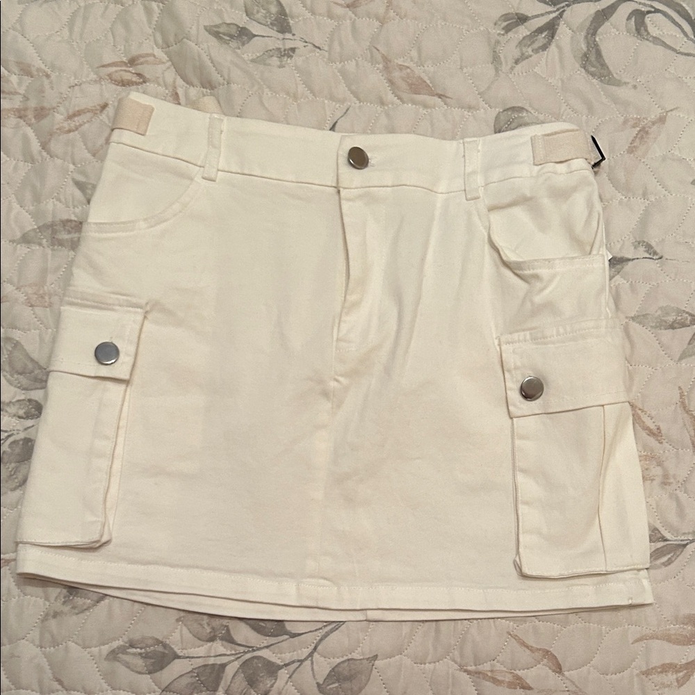 Better Be Cream Mini Skirt